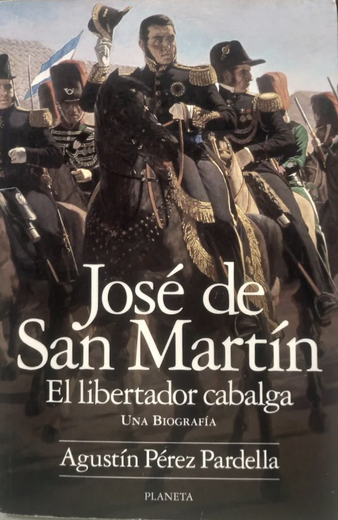 Portada de El libertador cabalga