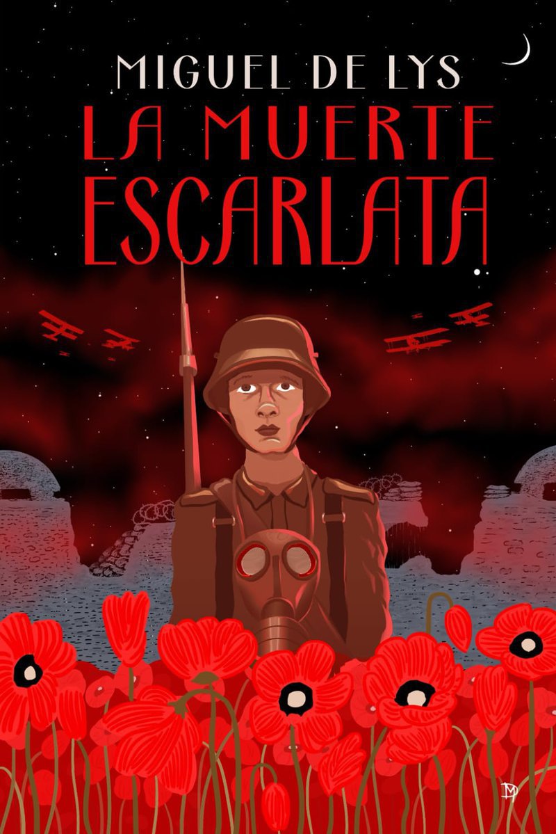 Portada de La Muerte Escarlata